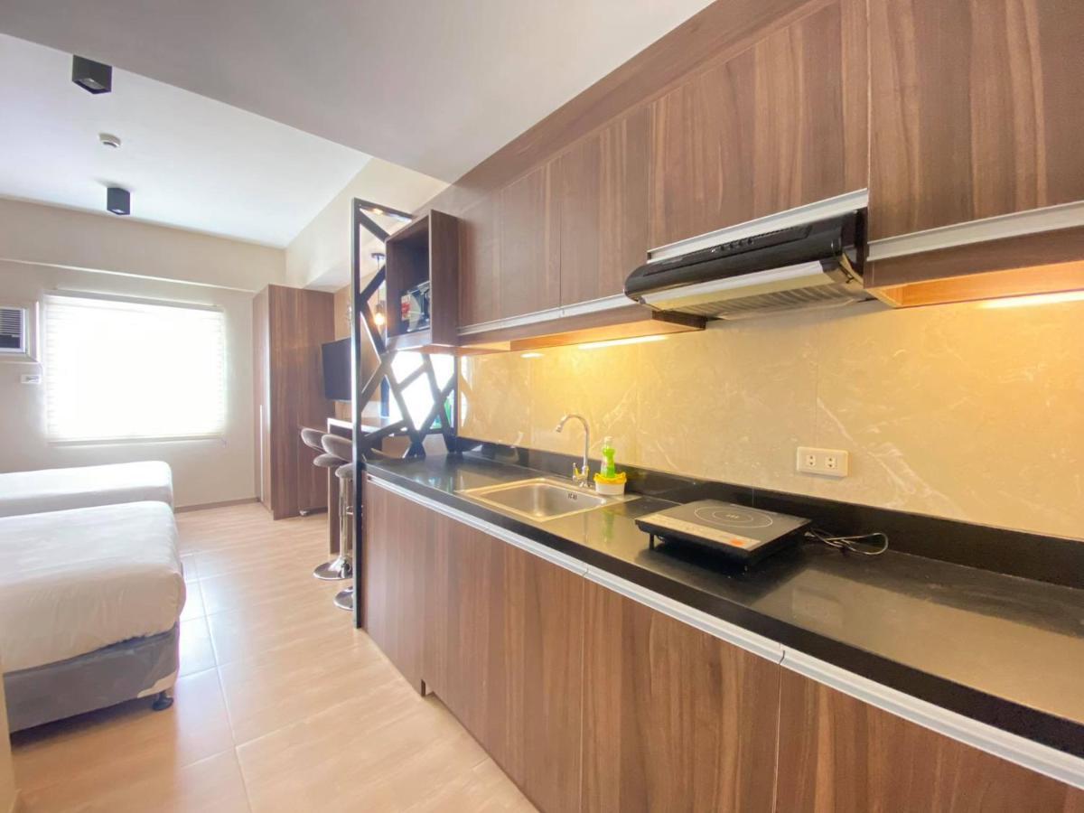 Twin Bed Unit- Migas Haven At Sunvida Tower Aparthotel Cebu Exterior foto